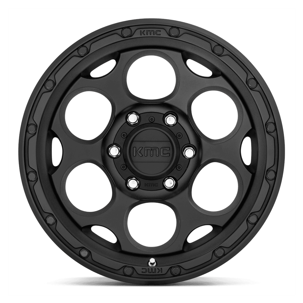 Колісний диск KMC Wheels Dirty Harry Textured Black 17x8.5 ET KM54178587700