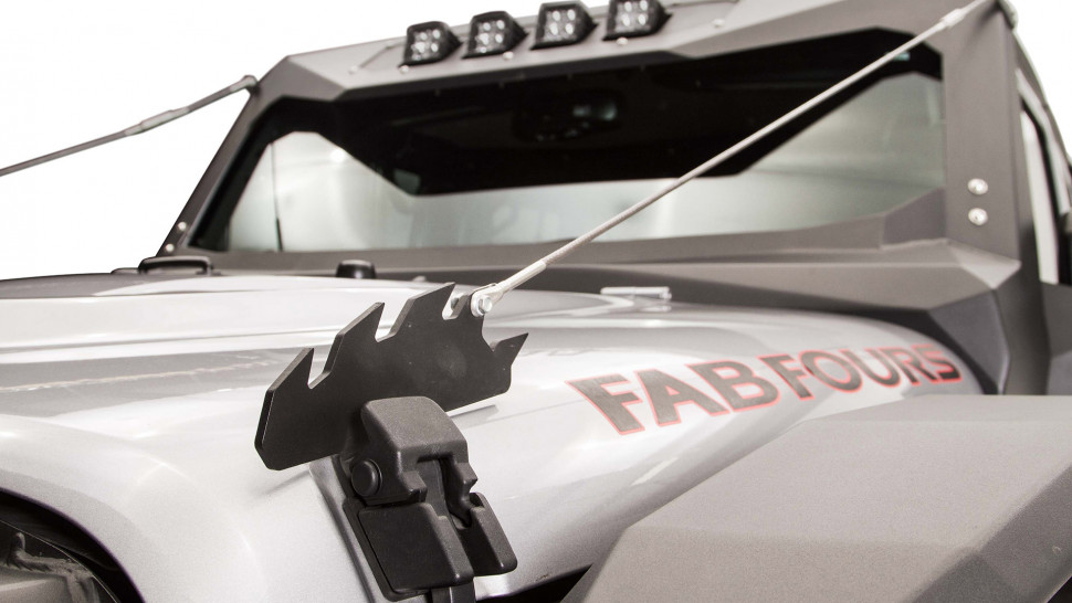 Веткоотсекатель Jeep Wrangler JK 07-18 Fab Fours JK1060-1