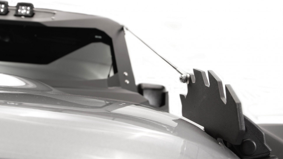 Веткоотсекатель Jeep Wrangler JK 07-18 Fab Fours JK1060-1