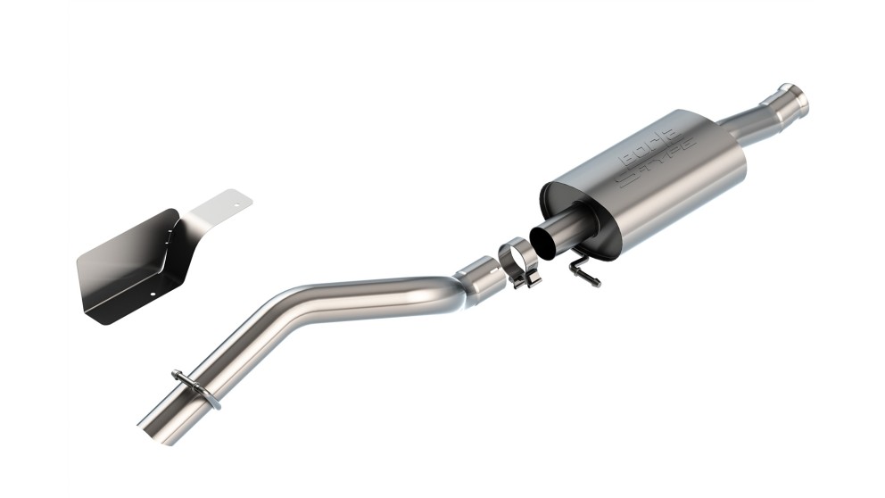Borla 140861 S-Type Cat-Back Exhaust System Jeep Wrangler JL 18-26