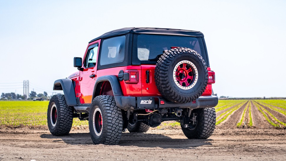 Выхлопная система Cat-Back Jeep Wrangler JL 18-26 S-Type Borla 140861