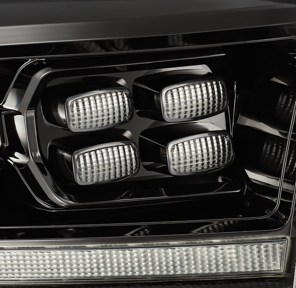 Комплект передних галогеновых фар Dodge Ram 1500/2500/3500/4500/5500 09-18 PRO-Series AlphaRex 880524