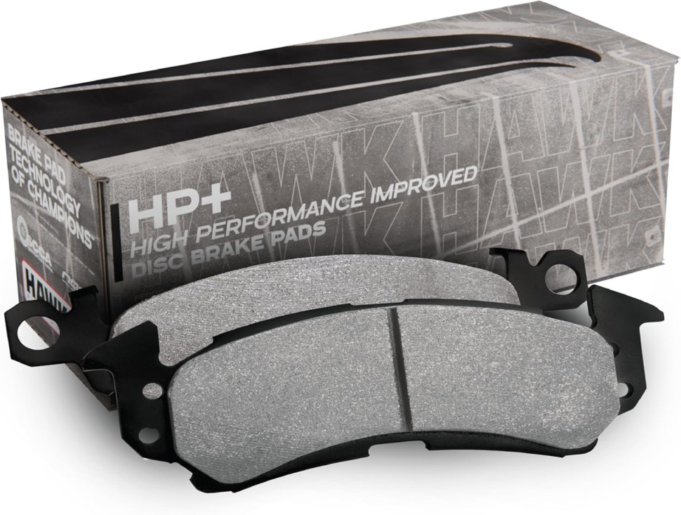 Задні гальмівні колодки Porsche 911 14-24 Hawk Performance HP+ HB850N.655