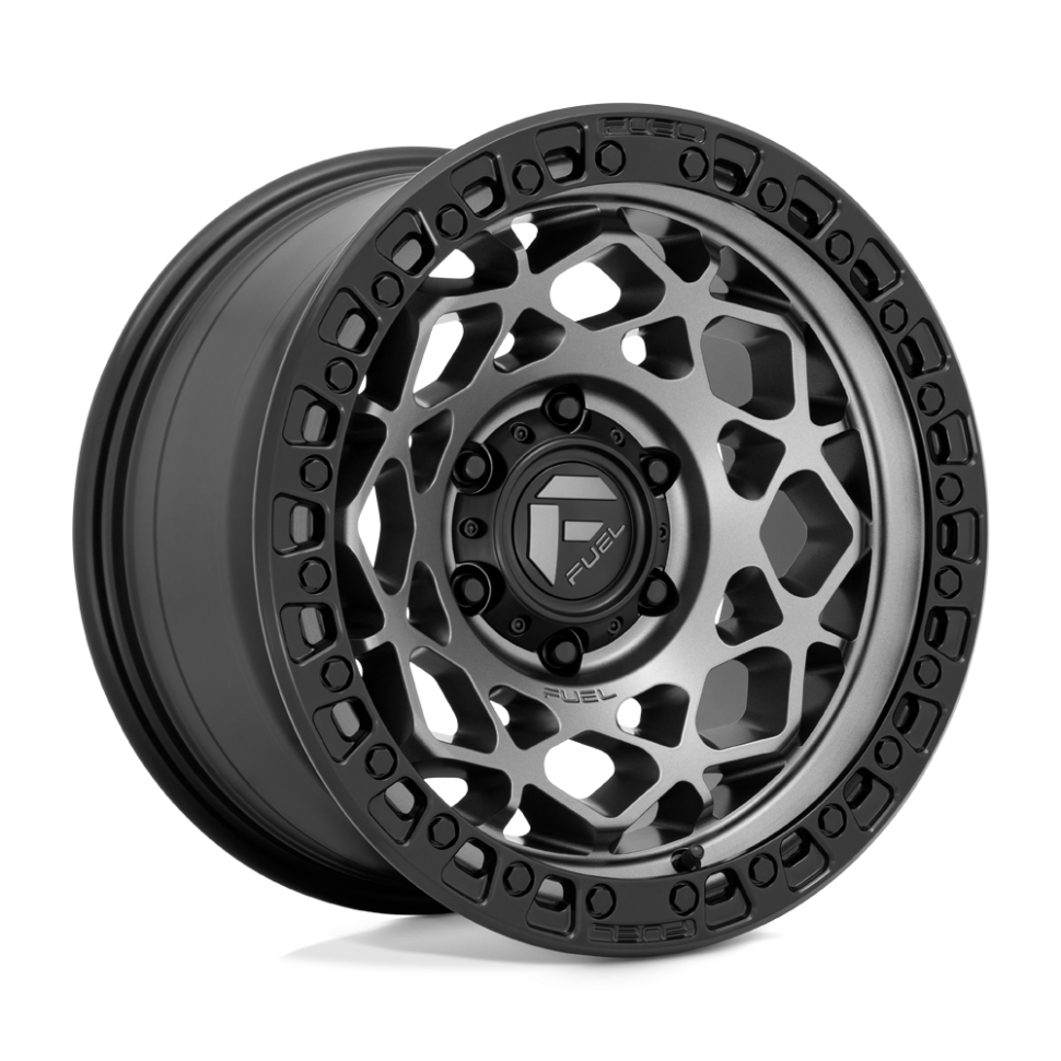 Колесный диск Fuel Off Road Unit Gunmetal W/Matte Black Ring 15x10 ET D7841500A655