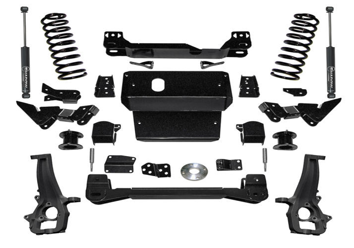 Superlift K114 Suspension Lift Kit 4" Dodge Ram 1500 09-11 (Shadow Shocks)