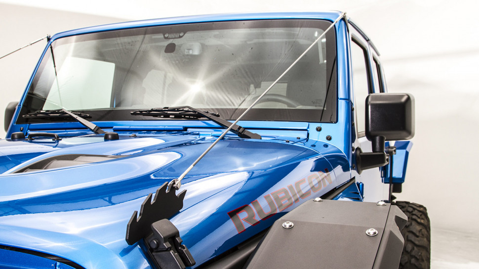 Веткоотсекатель Jeep Wrangler JK 07-18 Fab Fours JK1061-1