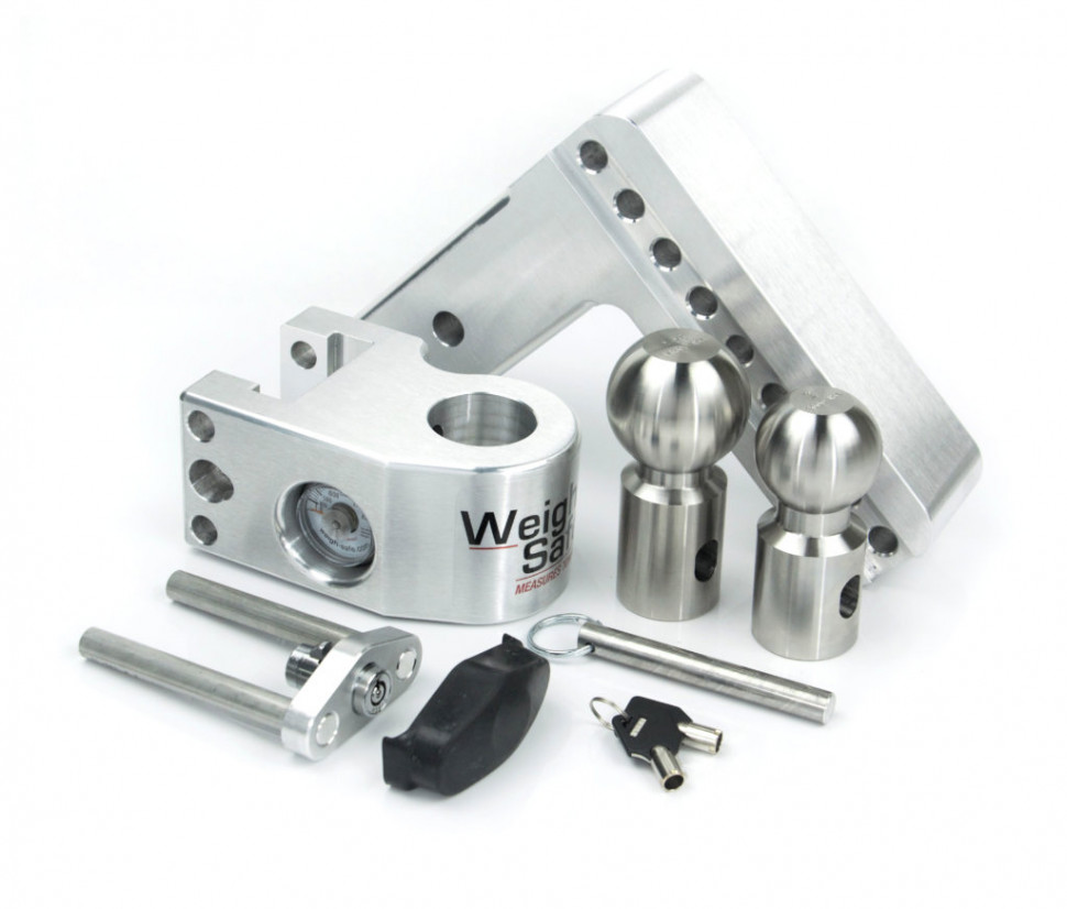 Вставки фаркопа регульована 6" під квадрат 2" Weigh Safe WS6-2