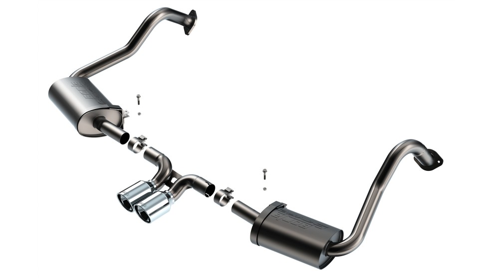 Borla 140817 S-Type Cat-Back Exhaust System Porsche Cayman/Boxster 17-25