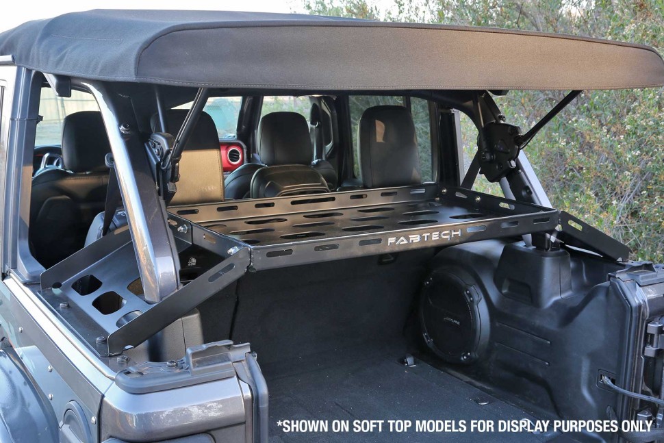 Внутрішня багажна полиця Jeep Wrangler JL 18-26 Fabtech FTS24211