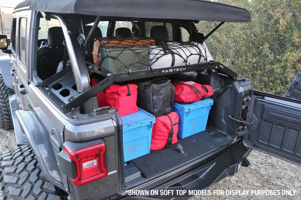 Внутрішня багажна полиця Jeep Wrangler JL 18-26 Fabtech FTS24211