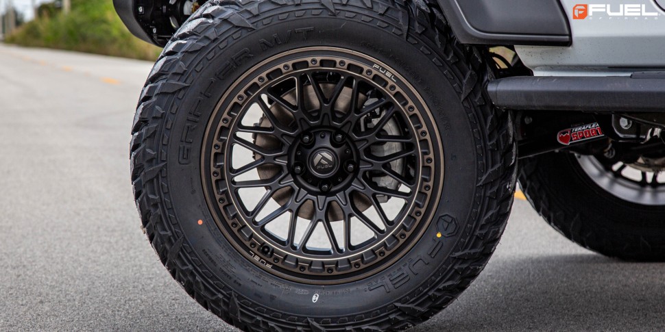 Колесный диск Fuel Off Road Trigger Matte Black Dark Tint 17x9 ET+1 D75917908450