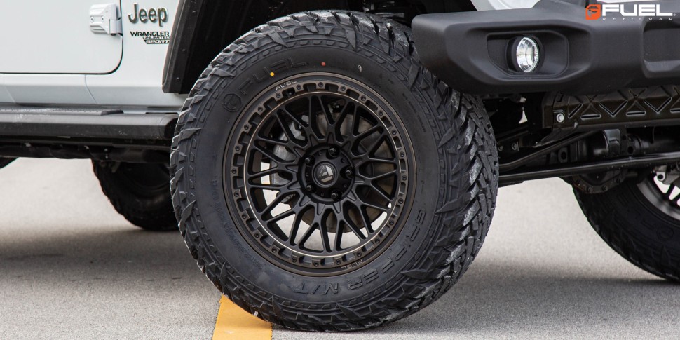 Колесный диск Fuel Off Road Trigger Matte Black Dark Tint 17x9 ET+1 D75917908450