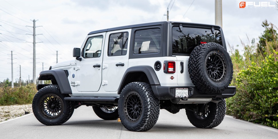 Колесный диск Fuel Off Road Trigger Matte Black Dark Tint 17x9 ET+1 D75917908450