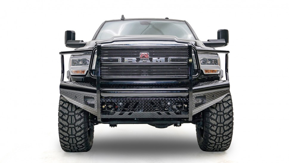 Fab Fours DR06-S1160-1 Full Guard Front Bumper Dodge Ram 2500/3500/4500/5500 06-09