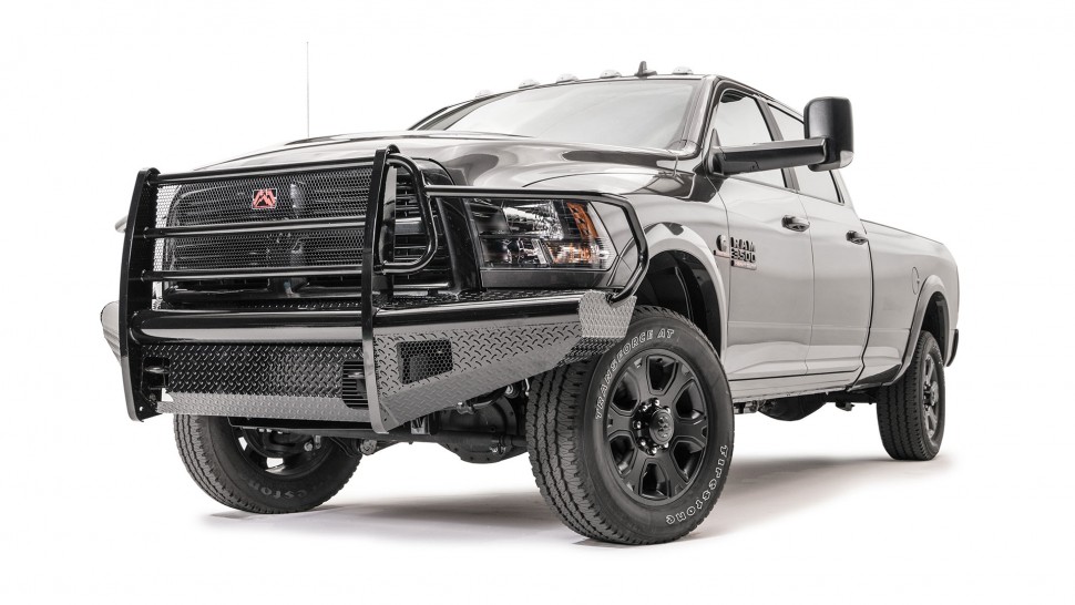 Fab Fours DR06-S1160-1 Full Guard Front Bumper Dodge Ram 2500/3500/4500/5500 06-09