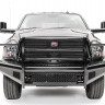 Передний бампер с защитной дугой Black Steel Dodge Ram 2500/3500/4500/5500 06-09 Fab Fours DR06-S1160-1