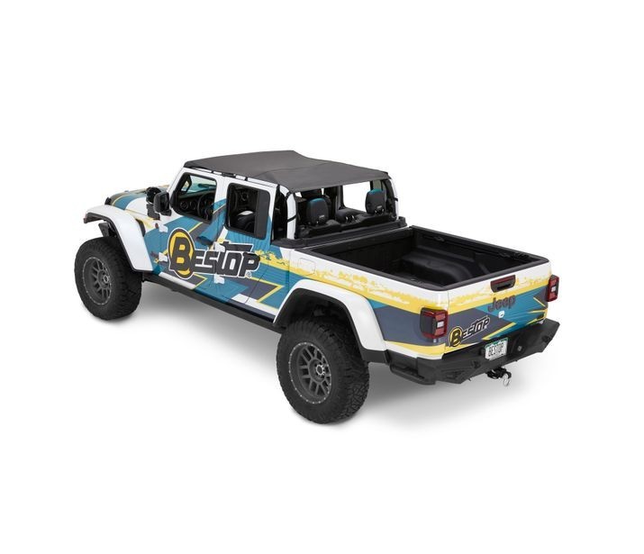 Bestop 5261435 Header Safari Bikini Jeep Gladiator JT 20-22 2Door/4Door ()
