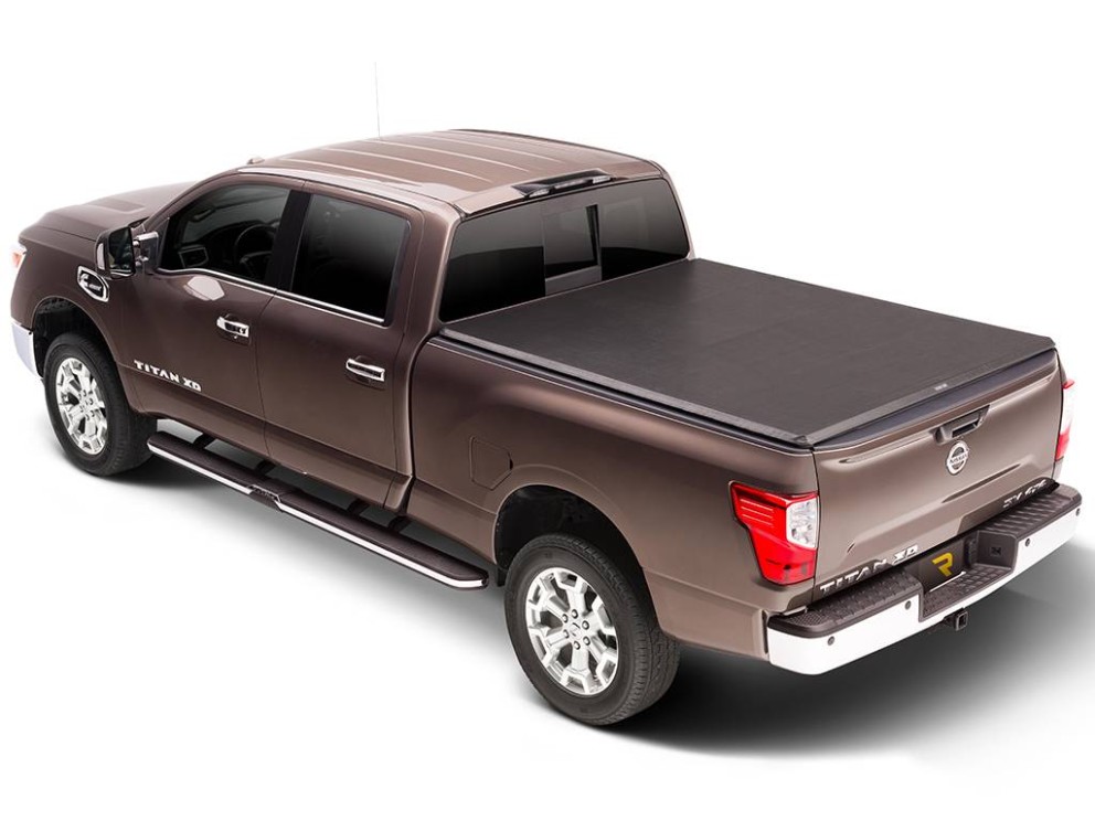 Мягкая ролета багажника Nissan Titan XD/Titan 16-24 6'7" TruXport TruXedo 288901