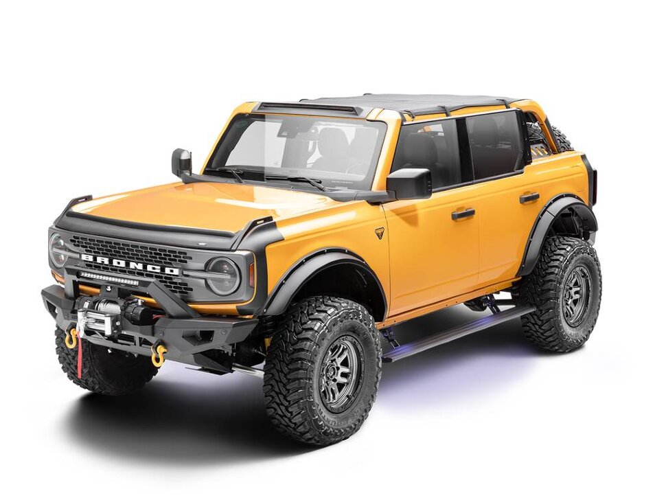 Электрические подножки Ford Ranger/Bronco 19-25 PowerStep Smart AMP Research 86140-01A