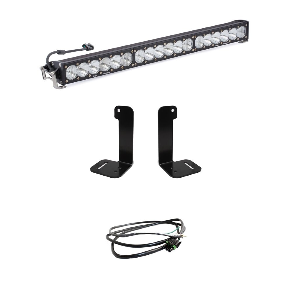 Комплект світлодіодної Led балки на бампер Jeep Gladiator JT/Wrangler JL 18-23 OnX6+ Baja Designs 447657UP
