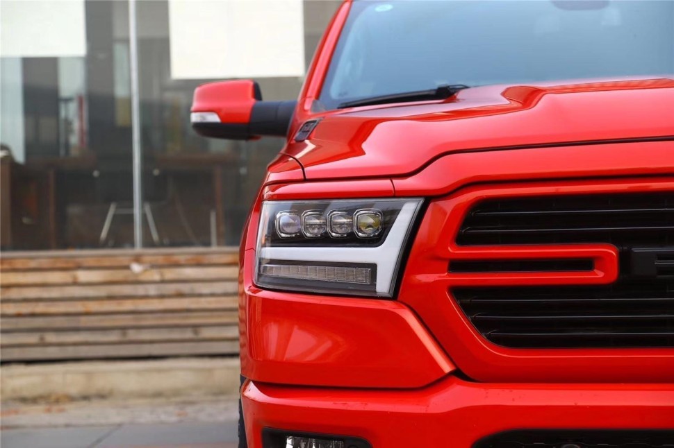 Комплект передних Led фар Dodge Ram 1500 19-24 NOVA-Series AlphaRex 880518