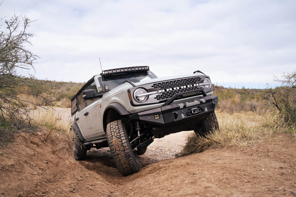 DV8 Offroad SPBR-02 A-Arm Skid Plates Ford Bronco 21-25