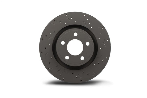 Задние тормозные диски с перфорацией Toyota Land Cruiser 200/Sequoia/Tundra 07-19 Hawk Performance Talon HTC5011