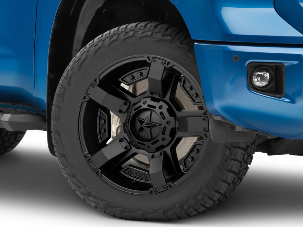 XD Wheels XD81121280744N RS2 Wheel Matte Black W/Accents 20x12 -44