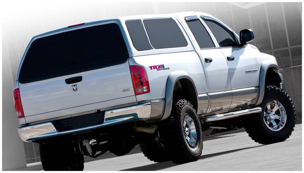 Bushwacker 50904-02 Extend A Fender Flares Set 4 PC Dodge Ram 1500/2500/3500 02-09