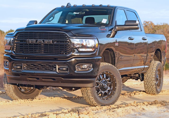 Лифт комплект подвески 3.5" Dodge Ram 2500 19-22 (Удленители амортизаторов) Superlift K195