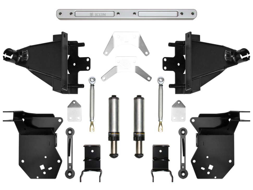 Icon Vehicle Dynamics 95121 Rear Hydraulic Bump Stop Kit Ford F-150 Raptor 17-20
