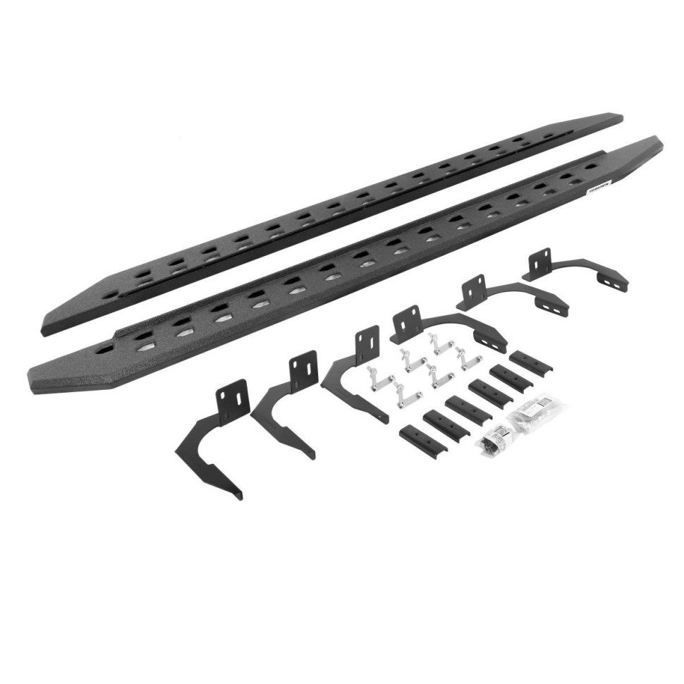 Подножки Dodge Ram 1500 09-14 Quad Cab RB20 Slim Go Rhino 69409980ST