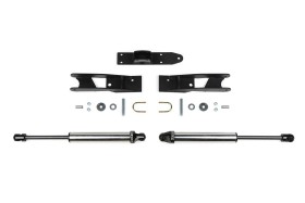Двойная система рулевого демпфера Chevrolet Silverado/GMC Sierra 2500/3500 20-26 Dirt Logic Fabtech FTS8065