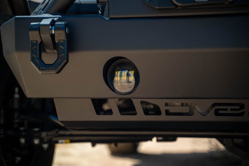 Передний бампер под лебёдку Jeep Wrangler JK/JL/Gladiator JT 07-25 FS-15 DV8 Offroad FBJL-05