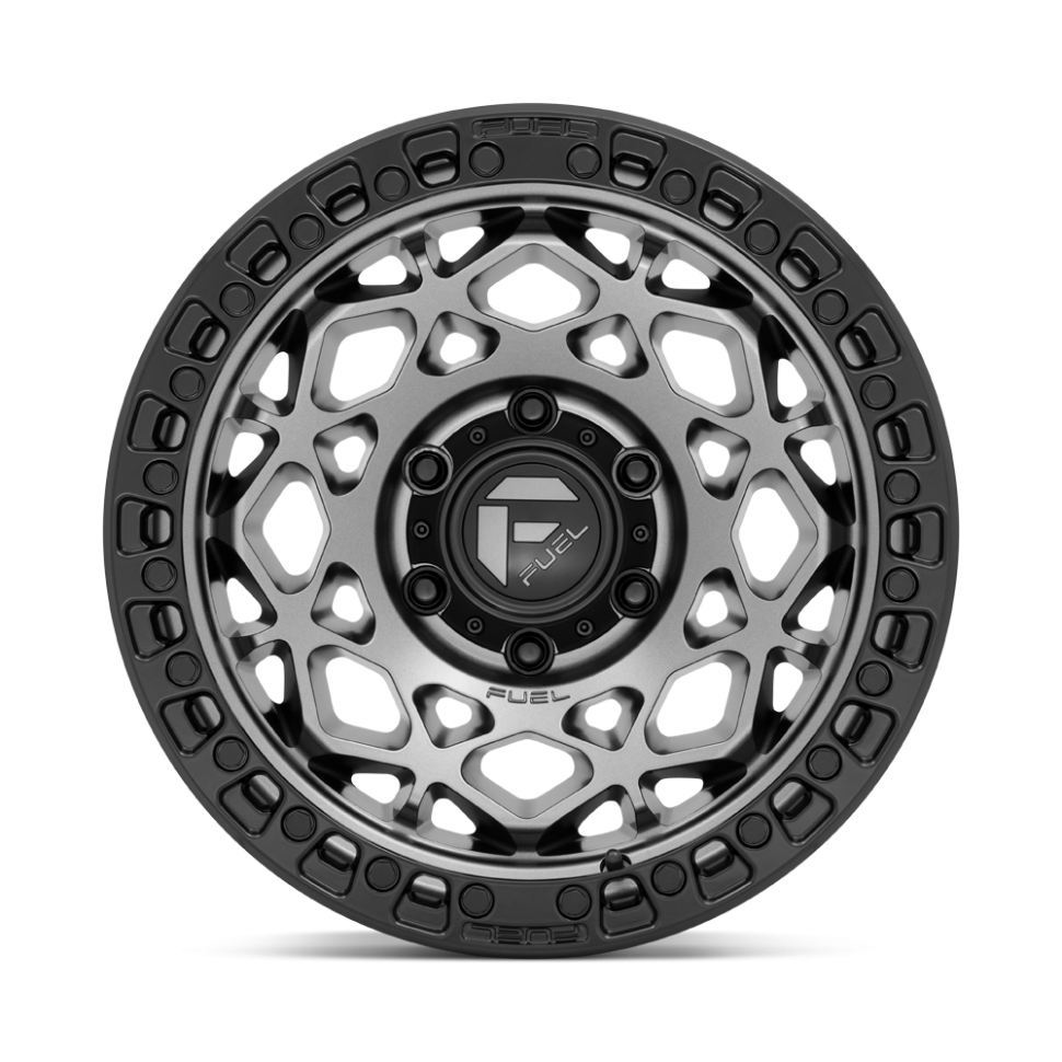 Колесный диск Fuel Off Road Unit Gunmetal W/Matte Black Ring 17x9 ET-12 D78417908445