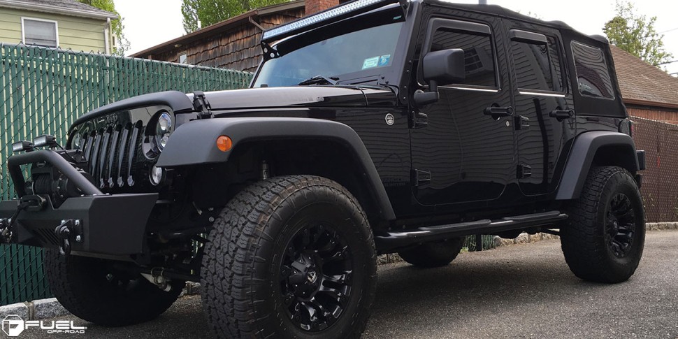 Fuel Off Road D56018909857 Vapor Wheel Matte Black 18x9 +20