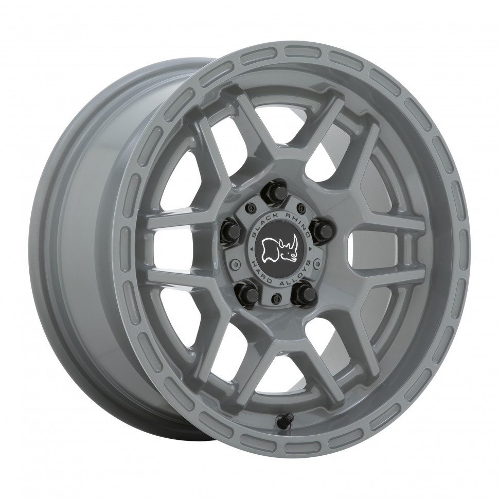 Колісний диск Black Rhino Batona Battleship Gray 17x8 ET+30 1780BTA305112G66