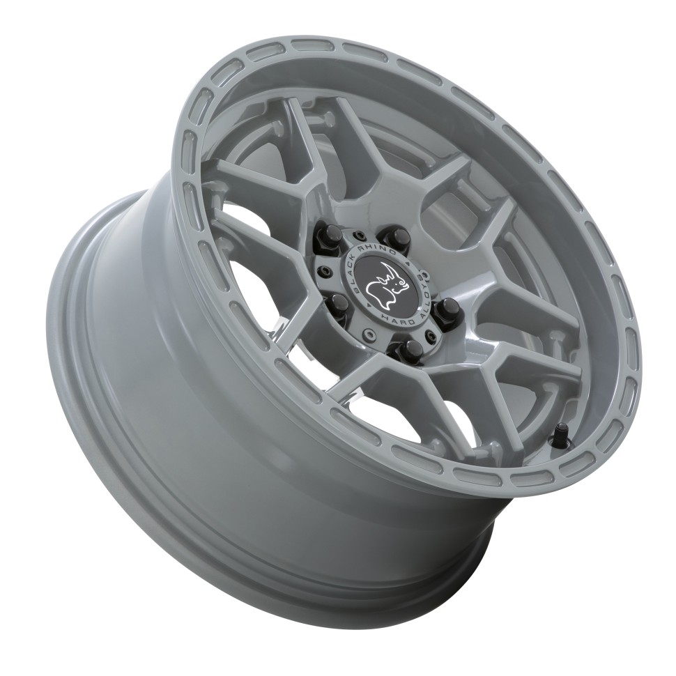 Колісний диск Black Rhino Batona Battleship Gray 17x8 ET+30 1780BTA305112G66