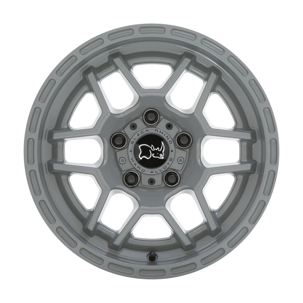 Колісний диск Black Rhino Batona Battleship Gray 17x8 ET+30 1780BTA305112G66