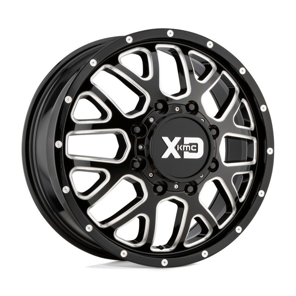 XD Wheels XD843765892155N Grenade Dually Wheel Chrome - Rear 17x6.5 -155