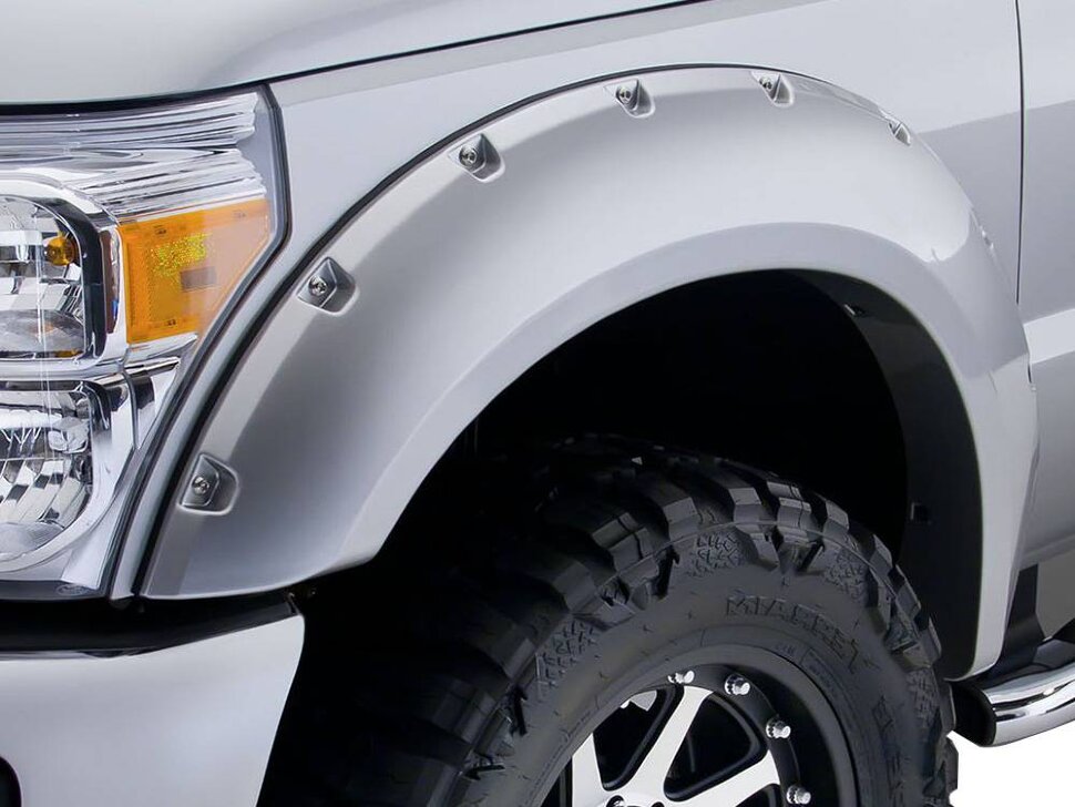 Bushwacker 20935-82 Pocket Painted Fender Flares Set 4 PC Ford F-150 16-17