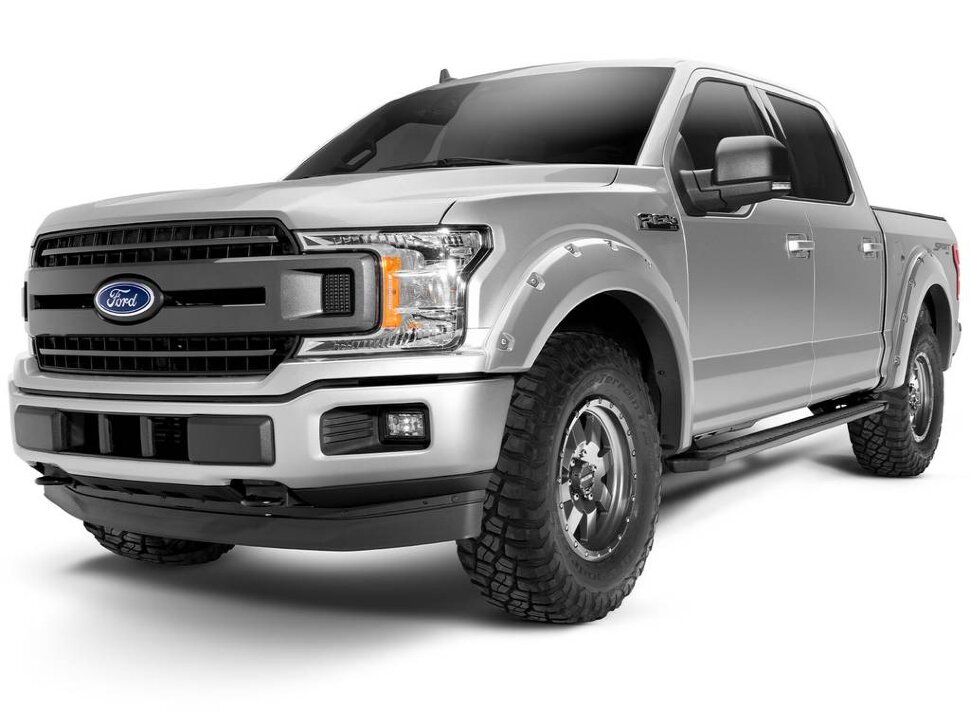 Bushwacker 20935-82 Pocket Painted Fender Flares Set 4 PC Ford F-150 16-17