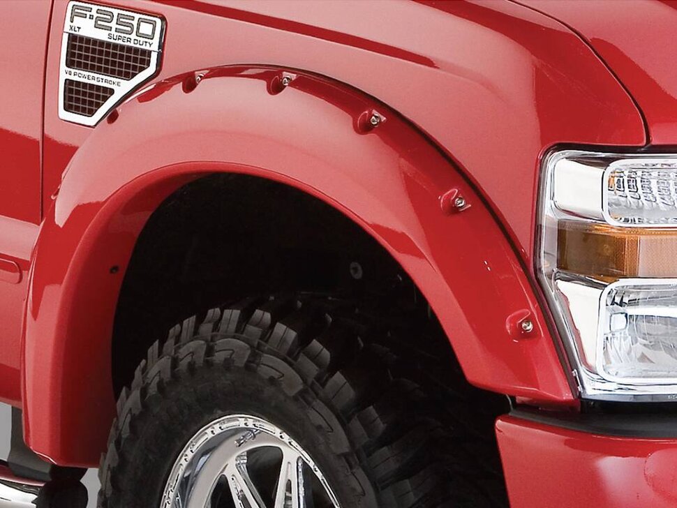 Bushwacker 20935-82 Pocket Painted Fender Flares Set 4 PC Ford F-150 16-17