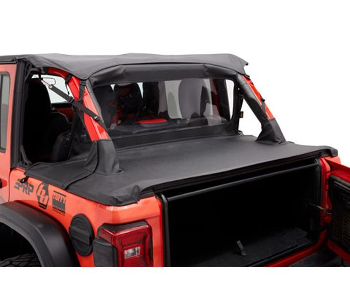 Bestop 5260835 Header Safari Bikini Jeep Wrangler JL 18-22 4 Door (Black Diamond)