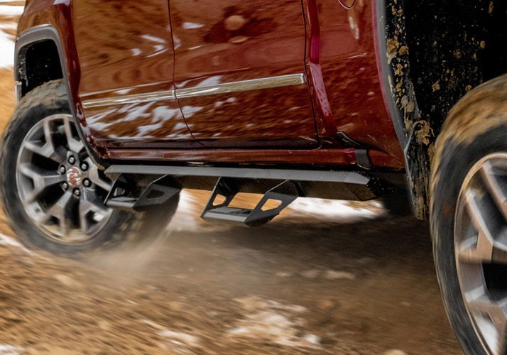 N-FAB PRD1577CC-TX Predator Pro Steps Dodge Ram 1500 15-21 Crew Cab