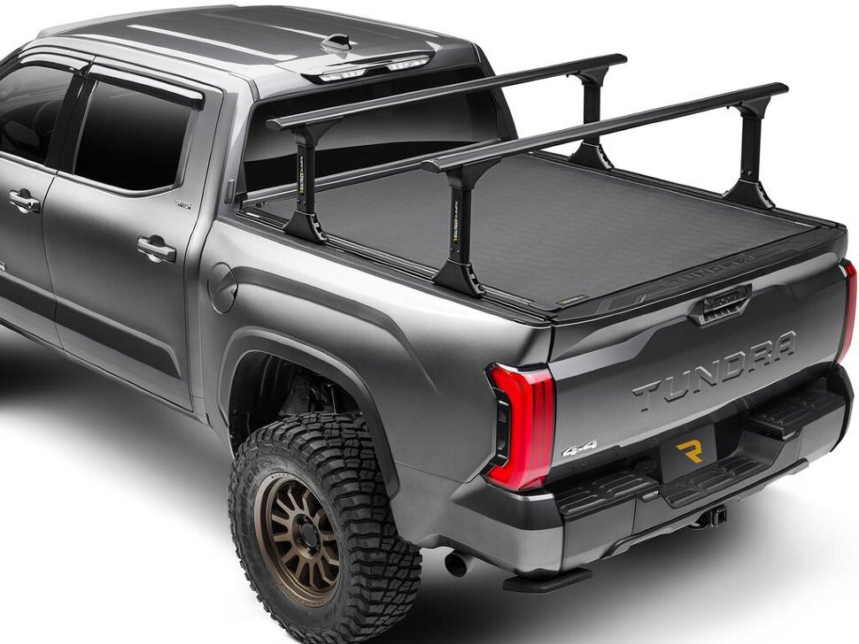 BAK 80327RK Revolver X4ts Hard Rolling Up Tonneau Cover W/T-Slot Rails Ford F-150 15-20 6'7"