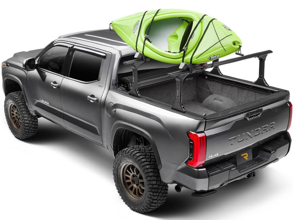 BAK 80327RK Revolver X4ts Hard Rolling Up Tonneau Cover W/T-Slot Rails Ford F-150 15-20 6'7"