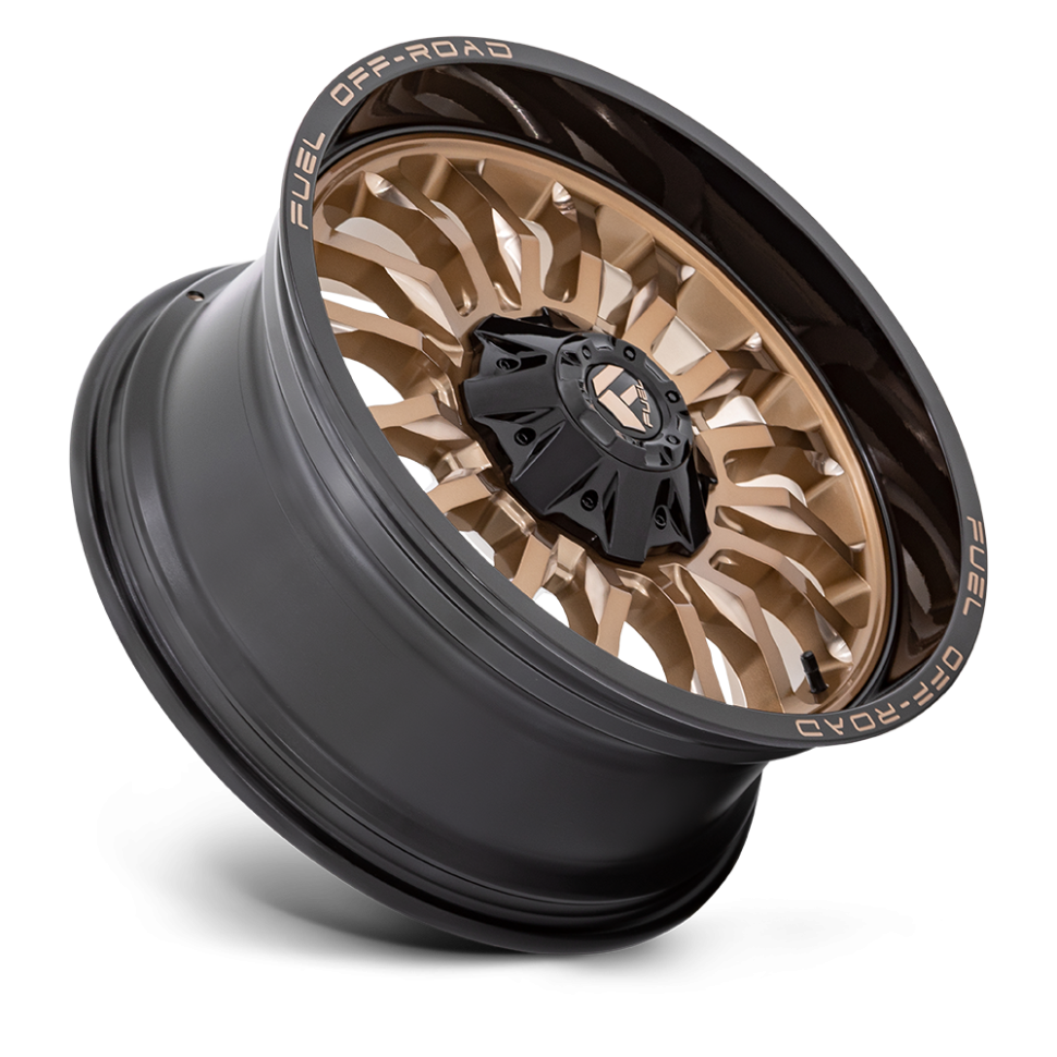 Колесный диск Fuel Off Road Arc Platinum Bronze W/Black Lip 20x9 ET+1 D79720908250