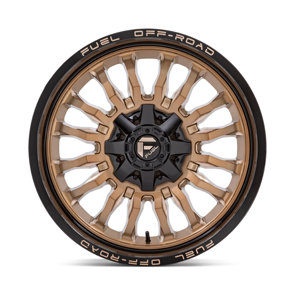 Колесный диск Fuel Off Road Arc Platinum Bronze W/Black Lip 20x9 ET+1 D79720908250