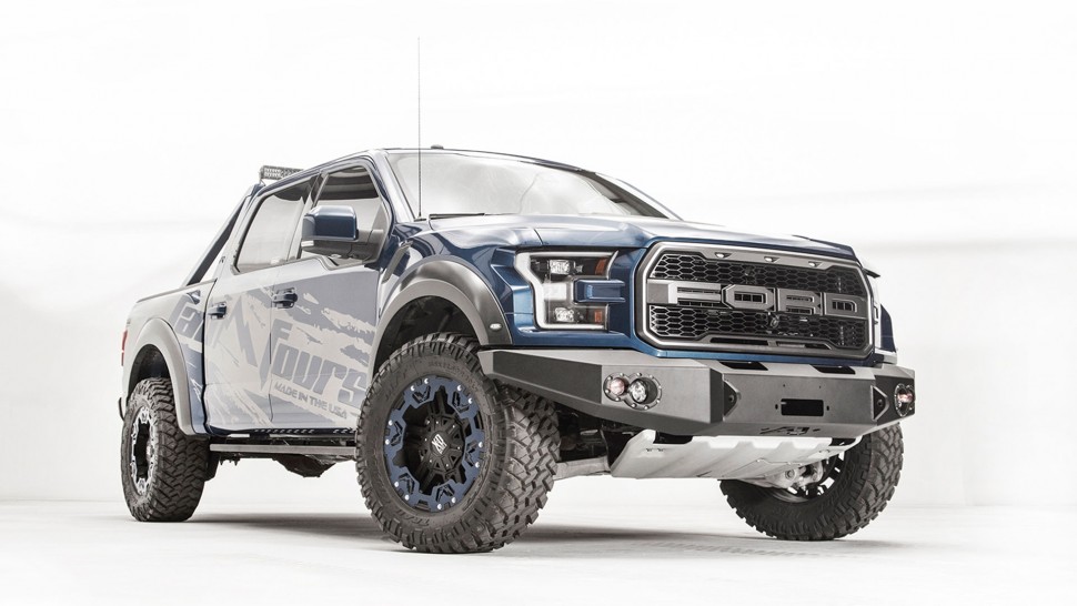 Fab Fours FF17-H4351-1 Premium Front Bumper Ford F-150 Raptor 17-20